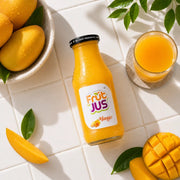 Frut Jus Mango juice 250ml glass bottle - 100% real fruit, no added sugar